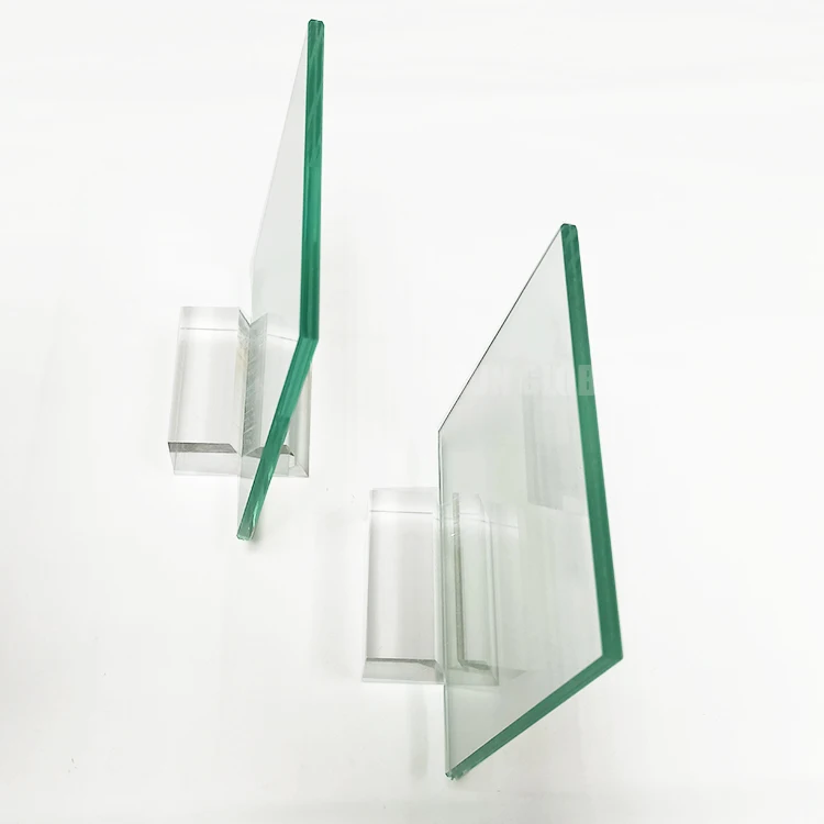 44.2 Clear Laminated Glass 8.76mm PVB Double Layers Glass 4+0.76+4mm Clear Building Safety Glass Factory