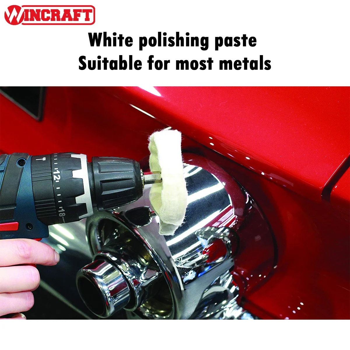 75mm Soft Metal Compound And Buffing Wheel Set