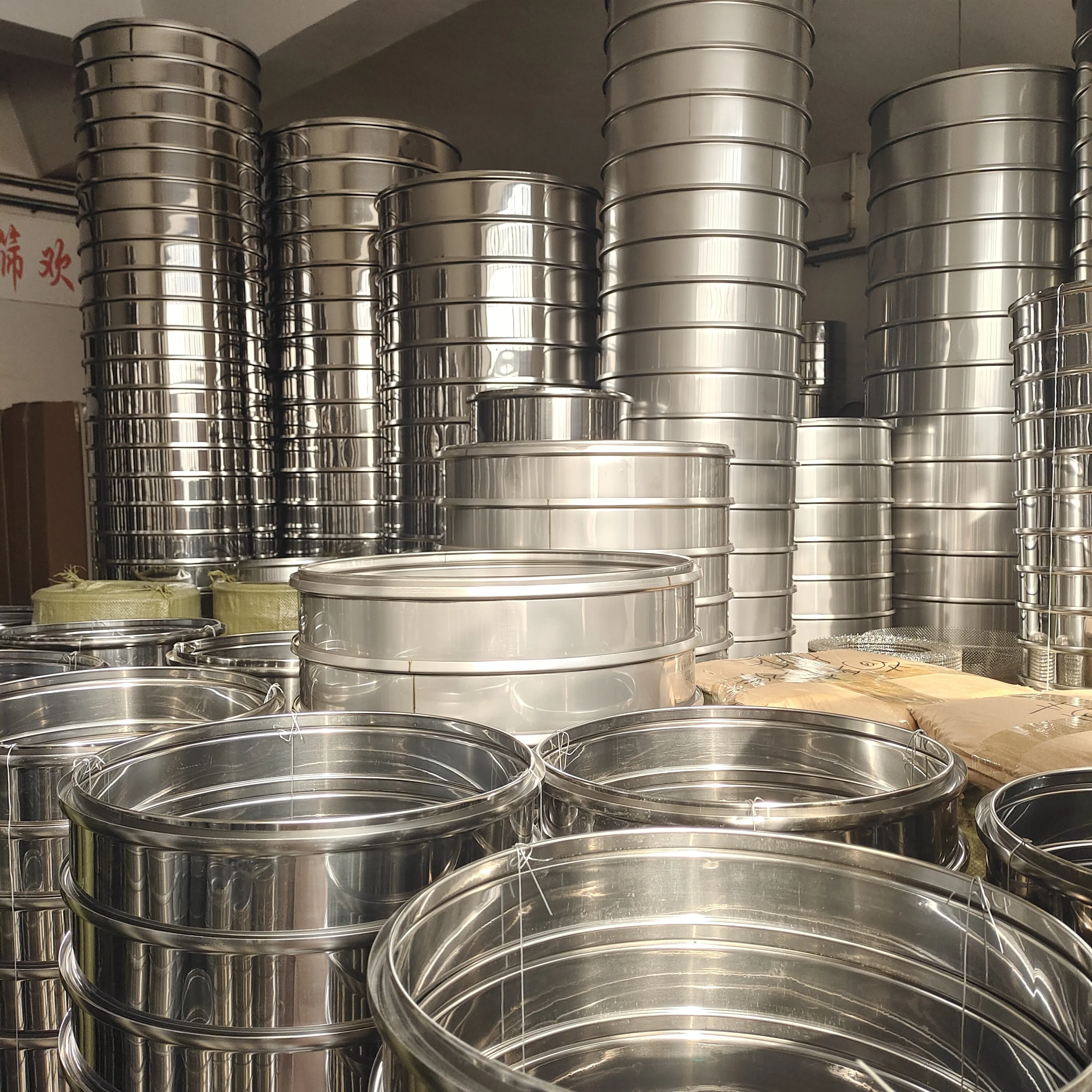 2 5 10 20 50 100 200 Micron high quality Flour sifter Micronized Stainless Steel 304 Lab Laboratory Test Sieves