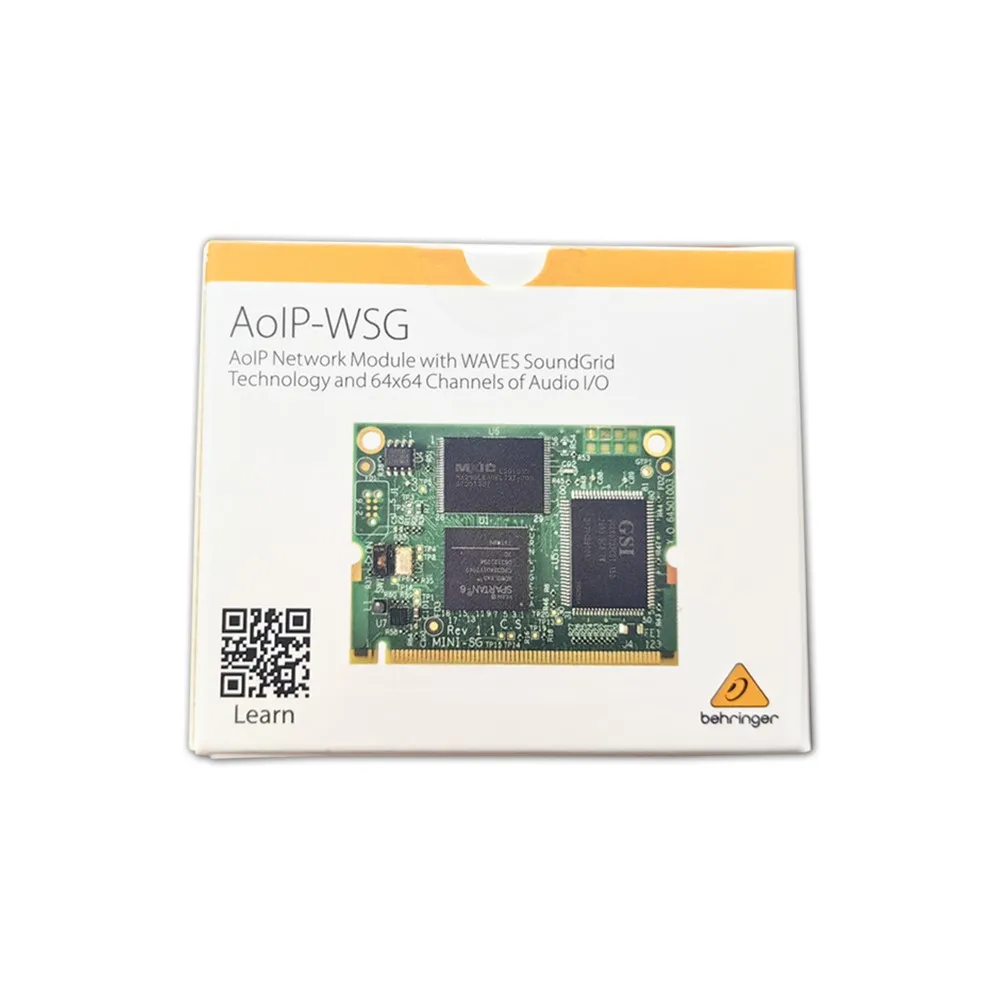 Behringer AOIP-WSG Expansion Card For Wing-Compact & Wing-Rack Digital Mixer Pa Sound System Audio Equipment Stage