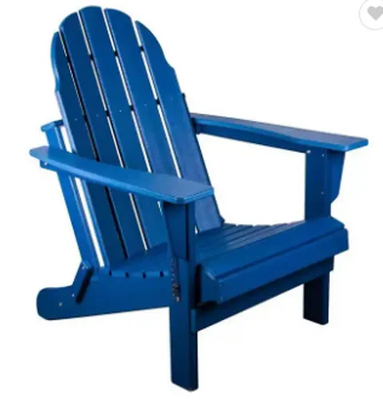 Patio Furniture Adirondack Chair Modern with Folding Outdoor Waterproof HDPE Wood Sofa Dining Chairs Garden Chair Durable Wooden