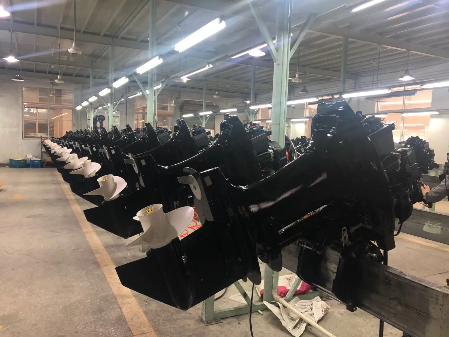 China 2-stroke 40hp Out Board Fish Boat Engine