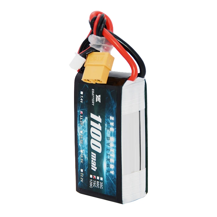 High Discharge Rate 1100mah 2200mah 5000mah Lipo Battery 3S 4S 6S li-ion Battery 25C 45C 60C Lithium Battery