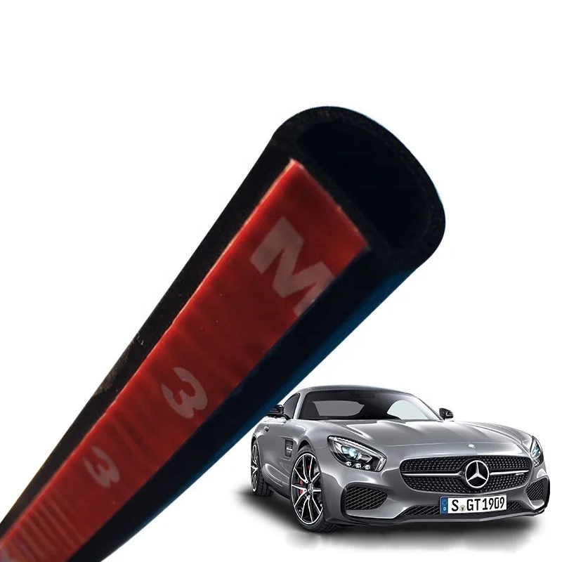 wholesales 3m self adhesive tape foam extruded rubber door seals for cars