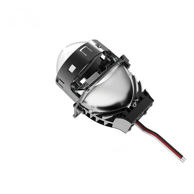 Factory price auto car head light 3.0 Inch Bi LED Projector Lens Hi/Lo Beam Conversion Kit-6000K For Hella 5 bracket