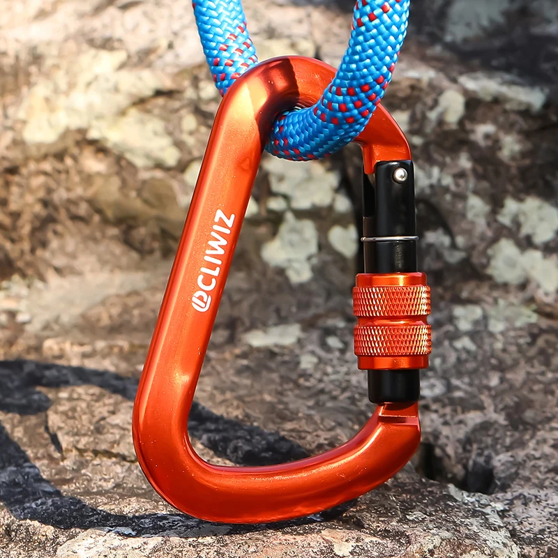 Wholesale New Aluminum Carabiner For climbing high strength 30KN hook