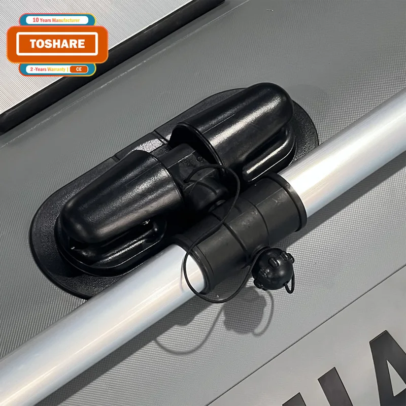 Toshare Wholesale Custom 14ft zodiac inflatable fishing boat Factory OEM ODM maximum inflatable boat 10 Person