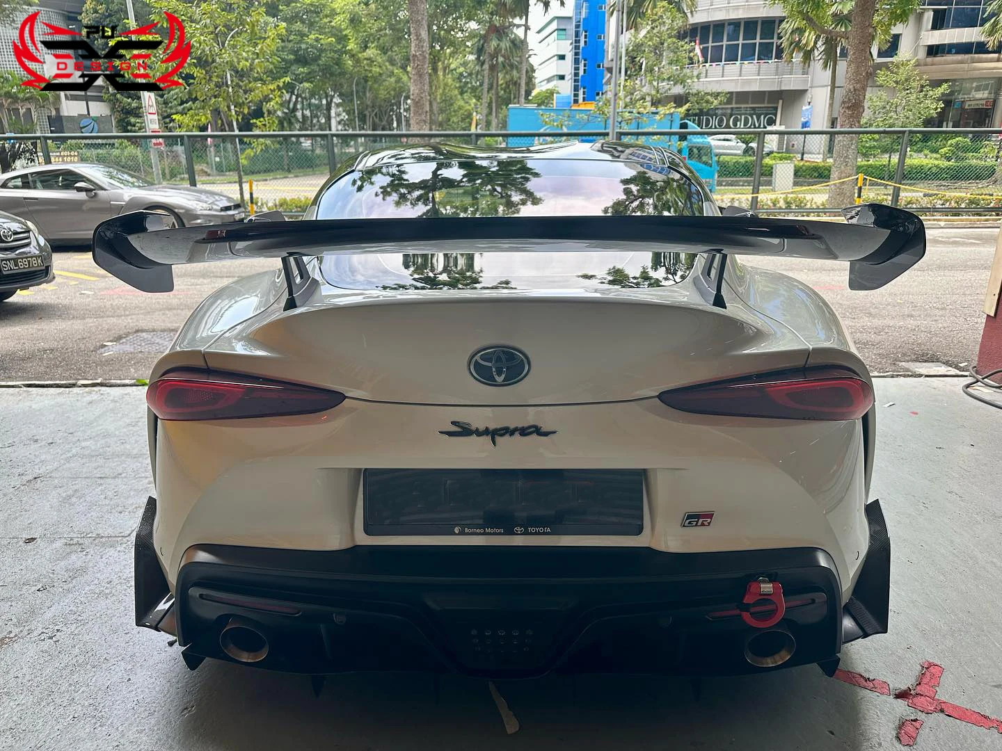 for Toyota GR Supra A90 A91 MK5 Perfect Fit Carbon Fiber Suora A90 A-D Wing  Rear Spoiler Trunk Lip Flap Performance Kit