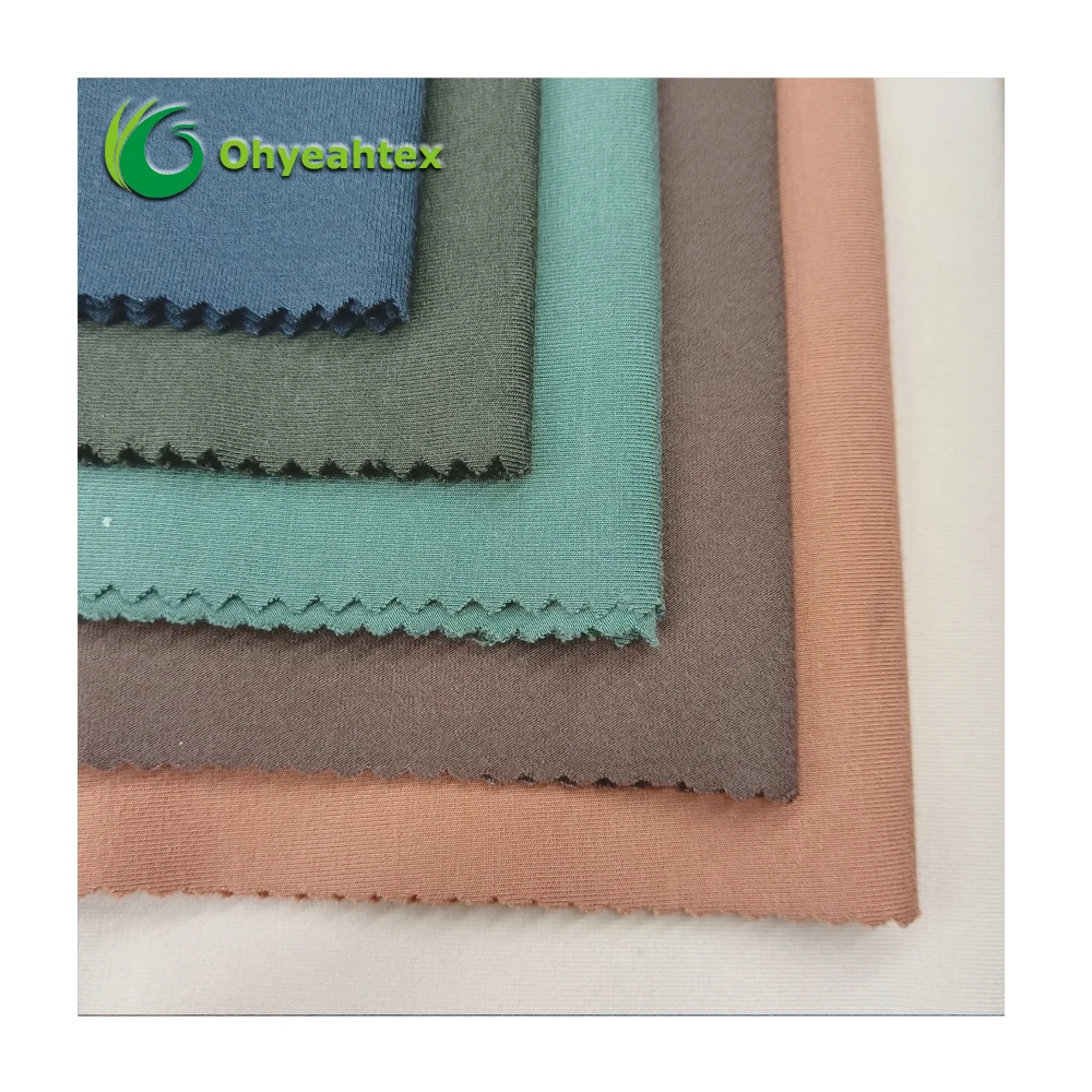 Pure Bamboo Stretch Fabric 67% Bamboo 28% Organic Cotton 5% Spandex for Underwear