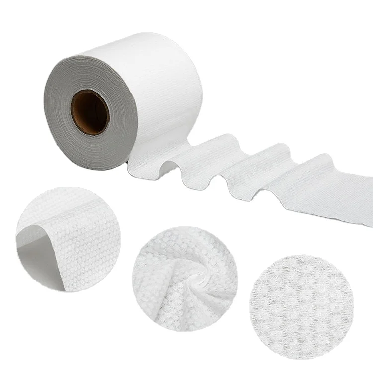 Winner High Quality Non-woven Cotton Spunlace Nonwoven Fabric Rolls Custom Water Soluble Nonwoven