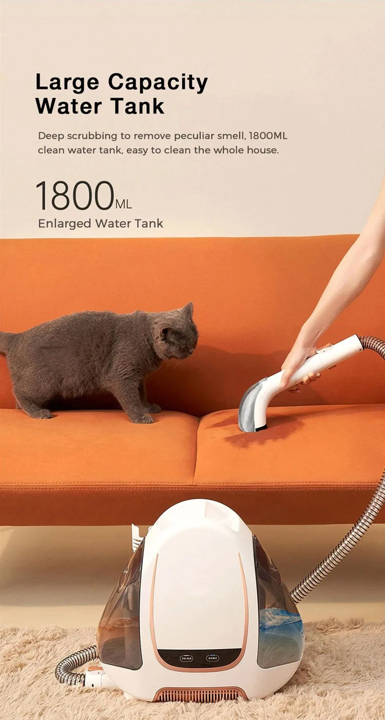 2022  Low Noise Portable Handheld pet Hair Dust Cleaning  Machine Spot Spray Robotic Sofa Bed Carpet Robot Vacuum Cleaner