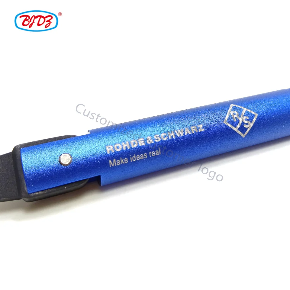 Logo Customized Blue color Coaxial cable tool SMA connector torsion Torque twisting force wrench spanner SMA torque wrench