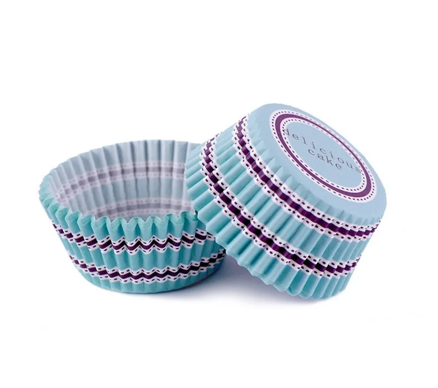 Christmas Candy Cupcake Liners Colorful Paper Baking Cups Cupcake Wrappers Wraps Muffin Case Trays