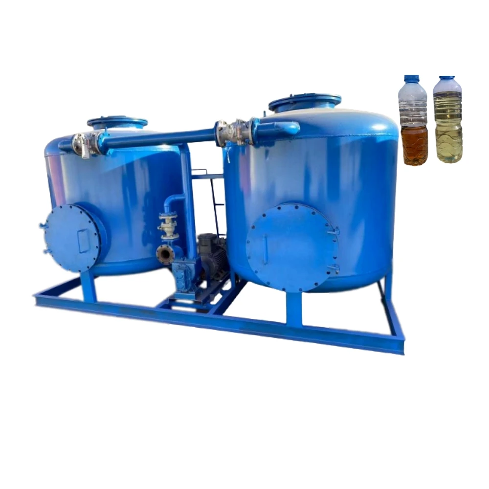 2024 factory direct supply	 oil purification and decoloration machine