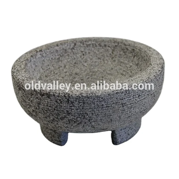 
Wholesale Granite Mortar and Pestle/ molcajete/cooking tool for herb and spice tool 