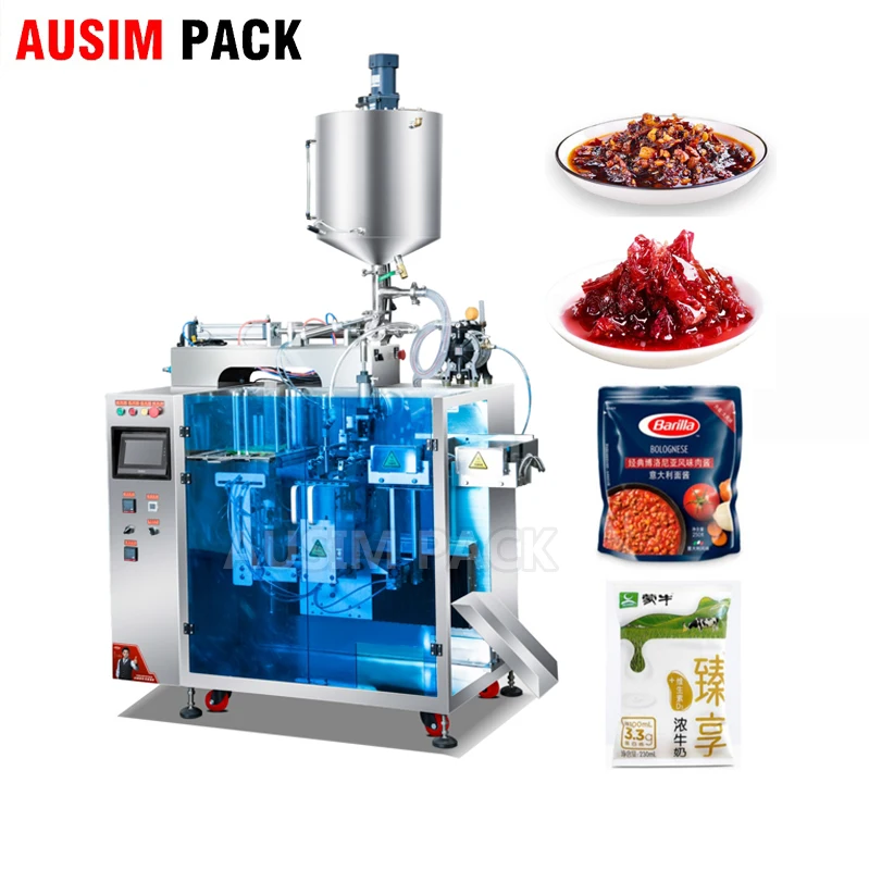 Long Life Doypack Bag Packing Machine Doy Filling Sealing Packaging Machine Powder Pouch Doy Filling Sealing Packaging Machine