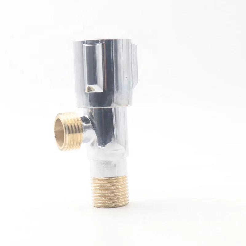 ABS handle fast open brass water control angle valve