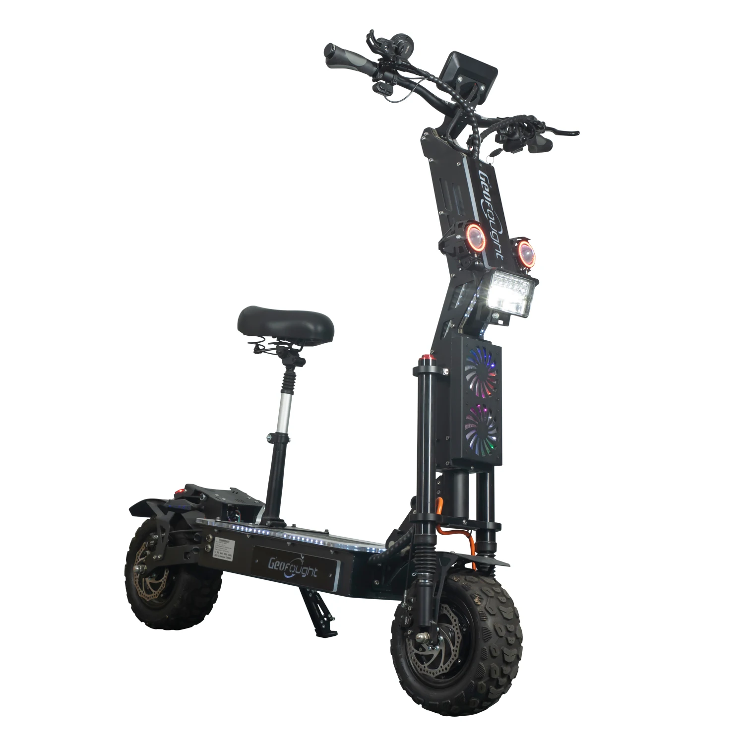 Большой мощный высокоскоростной 8000 Вт 10000 15000 двухмоторный скутер масляный тормоз 14 дюймов 30-100 А/ч 72 В Электрический для взрослых