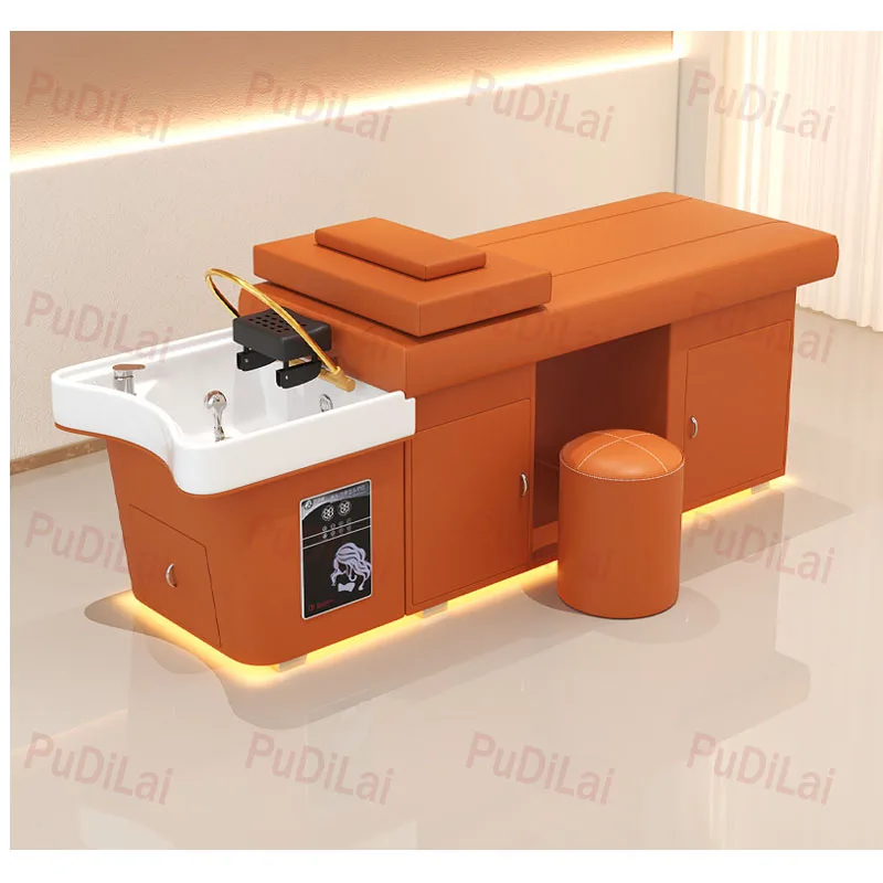 portable  hair wash basin chair japanese spa sink for the head  bowl equipment with steamer