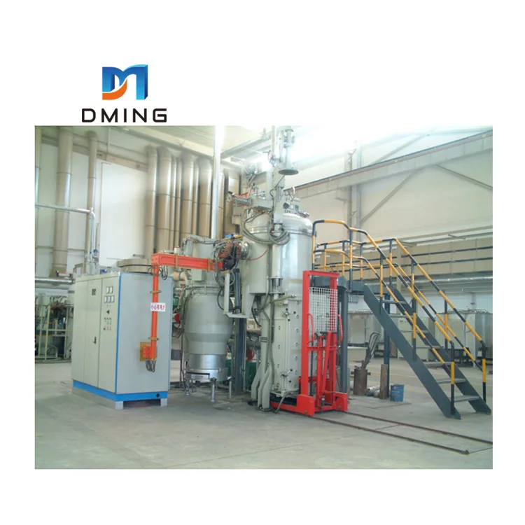 Vacuum induction heating tungsten melting casting machine furnace