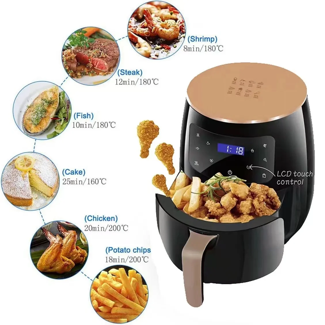 Digital Air Fryer Grill