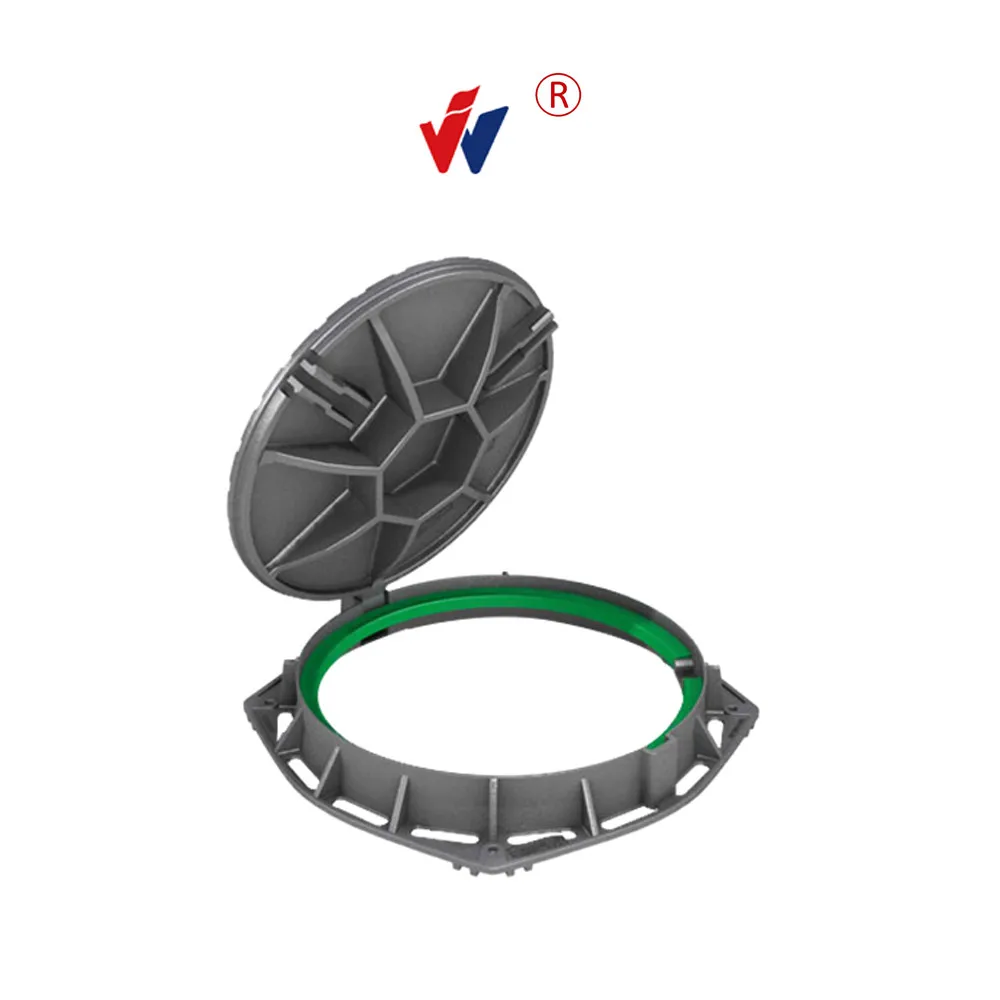RUS005 EN124-1994 G500-7 Cast Iron Hatch Light Type Ductile Manhole Cover