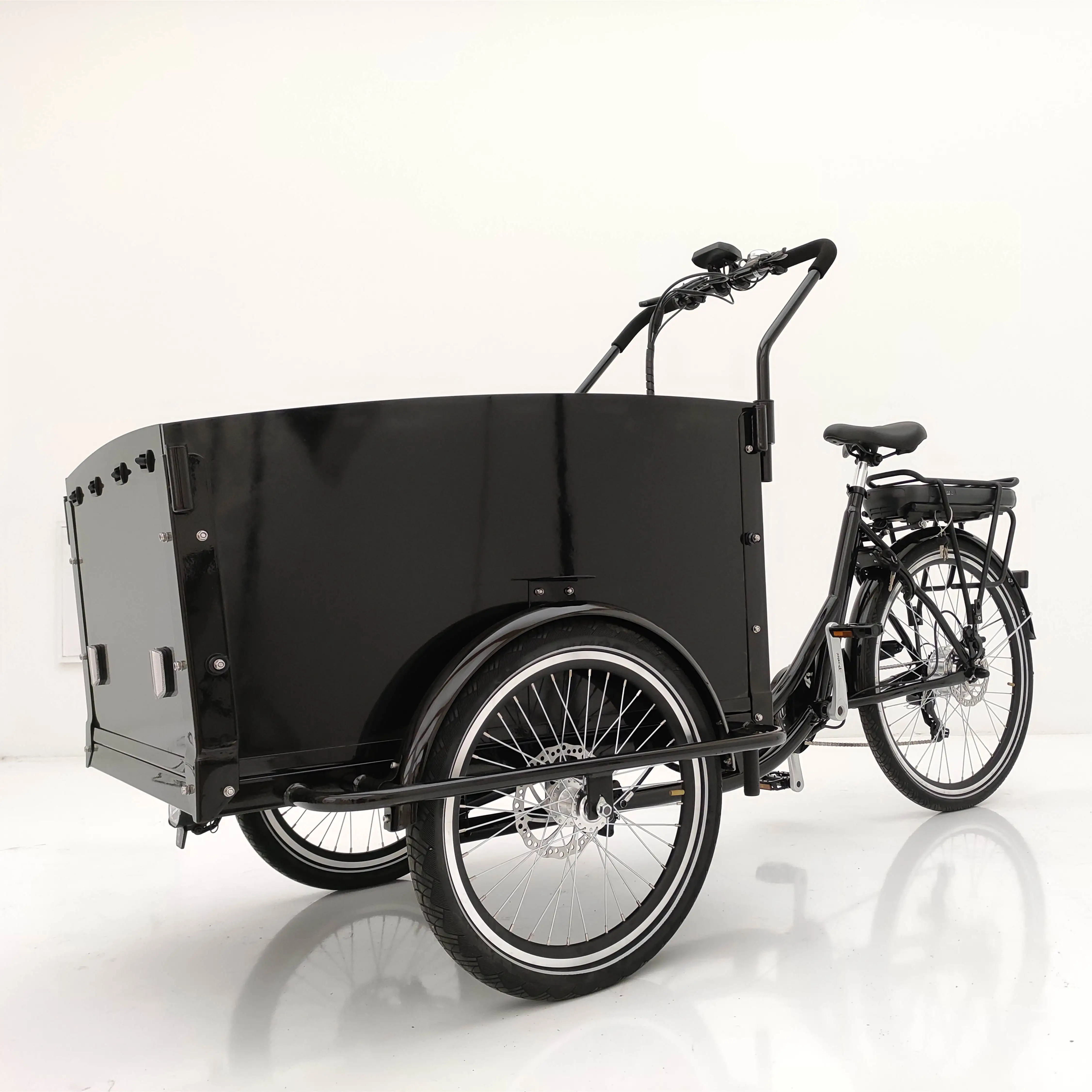 EU warehouse Poland stock electric cargo bike China manufacture hydraulic/mechanical disc brake good quality
