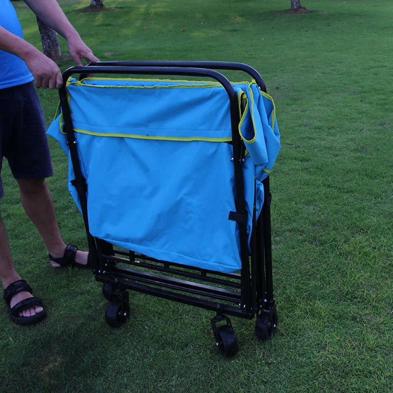 Portable Football Basketball Voleyball Vart Tennis Ball Trolley Sport Ball Cart for GYM Kindergarten