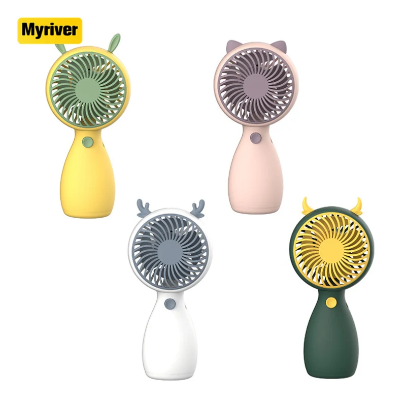 Myriver Hot Sale Portable Fan Summer Cooling Mini Water Spray Fan Outdoor Hand Electric Fan