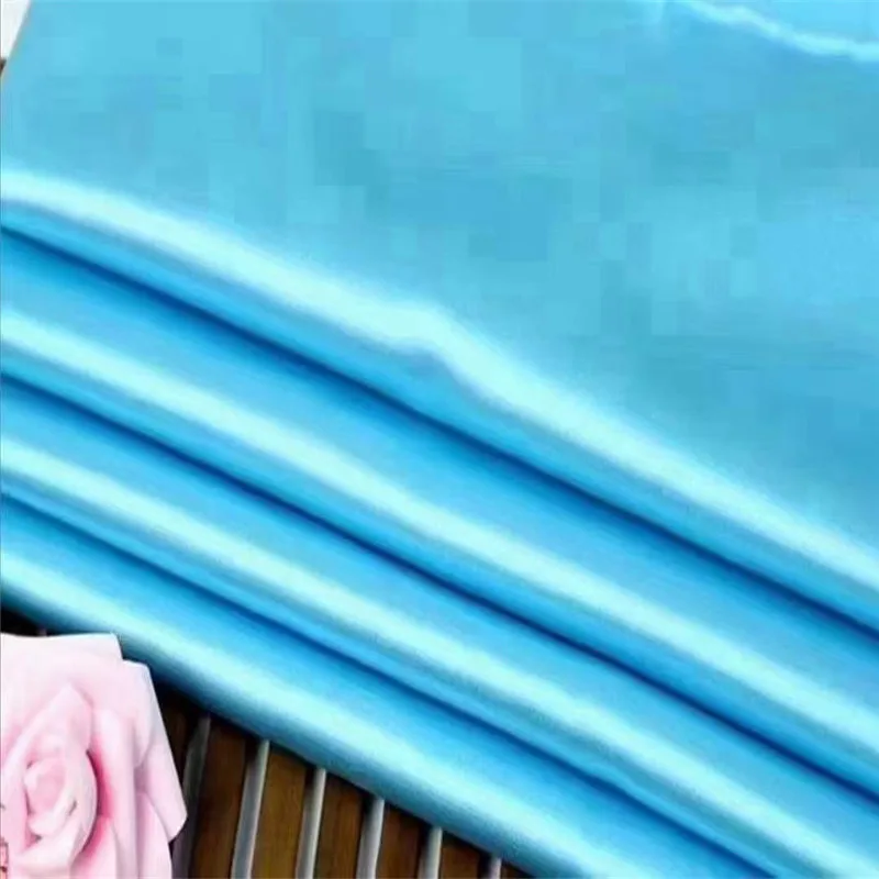 Polyester spandex Satin silk chiffon charmeuse Stretch Fabric