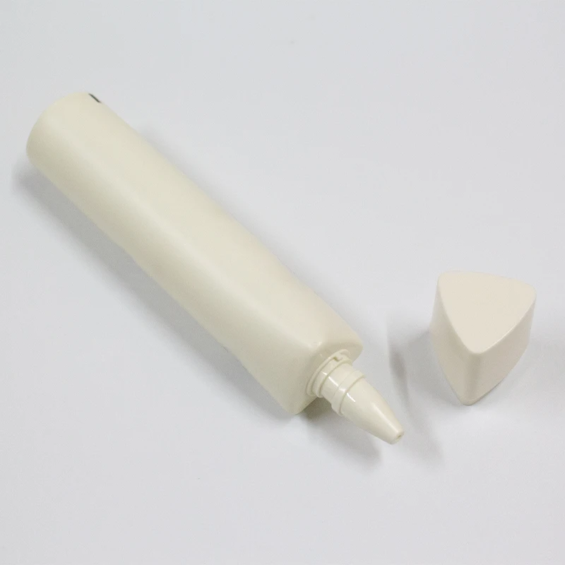 wholesale customize 3ML 5ml 10ml 15ML 20ml 25ML 30ml 40ML 50ml 60ml 80ml100ml120ml150ml200ml cream color soft tube pointed mouth
