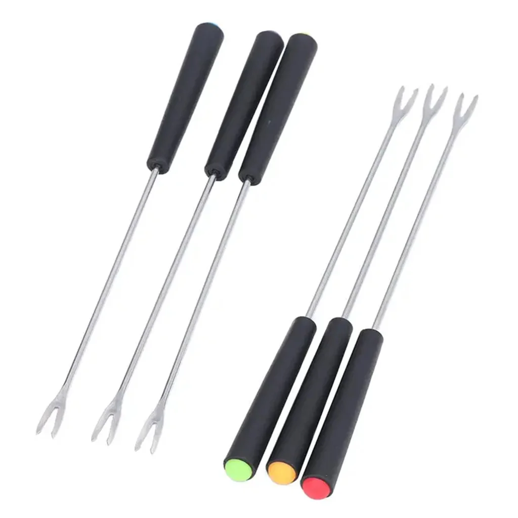 Многофункциональная Заводская оптовая продажа, высококачественная нержавеющая сталь, верло для сыра, вилки для жарки шоколада, Marshmall
