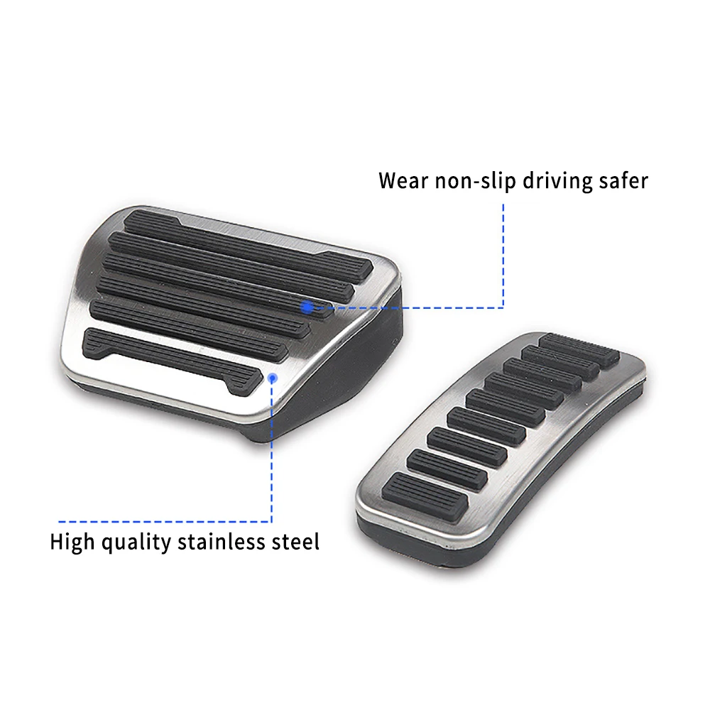 Hot sale interior accessories brake throttle non-slip sleeve the brake accelerator pedal for Land Rover Defender 2022 2023