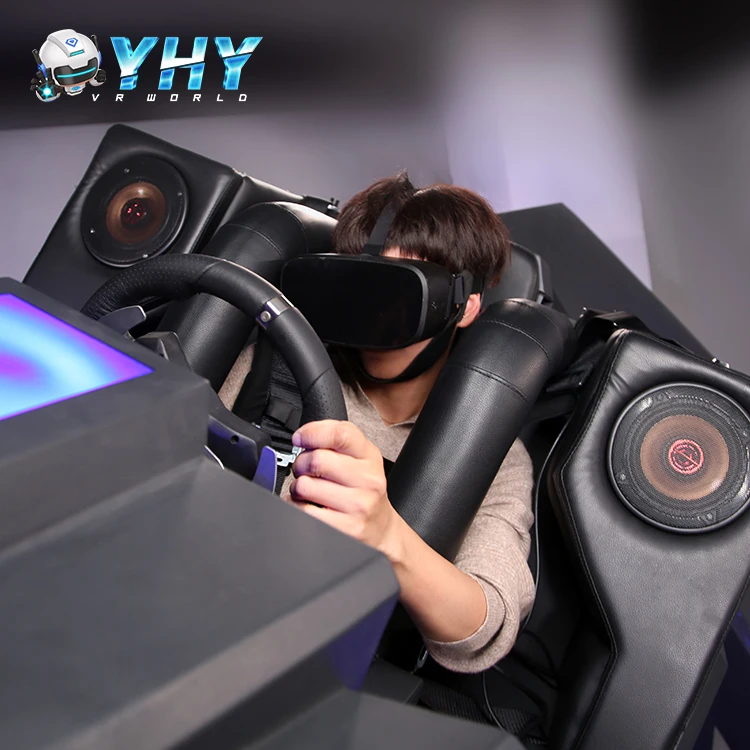 Professional Flying Riding Roller Coaster Motion 360 Degree Rotating 9d VR Simulator Chair For Shopping Mall