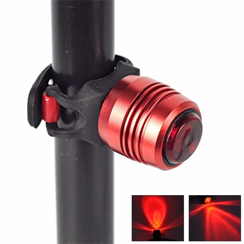 Ruby Diamond Bicycle Led Lights Safety Tail Signal Rear Bike Light Usb Rechargeable