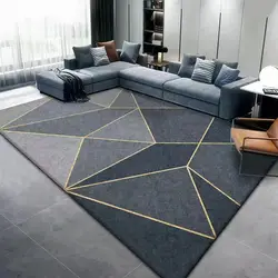 Custom Nordic 3d  luxury carpet living room carpets and rugs  area rug bedroom
