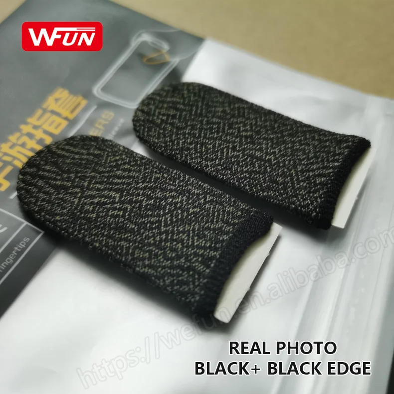 Anti-Sweat Breathable Silver fiber Mobile Gaming Finger Sleeve Flexible Wasp Feelers 5 Beehive for Flydigi game controller