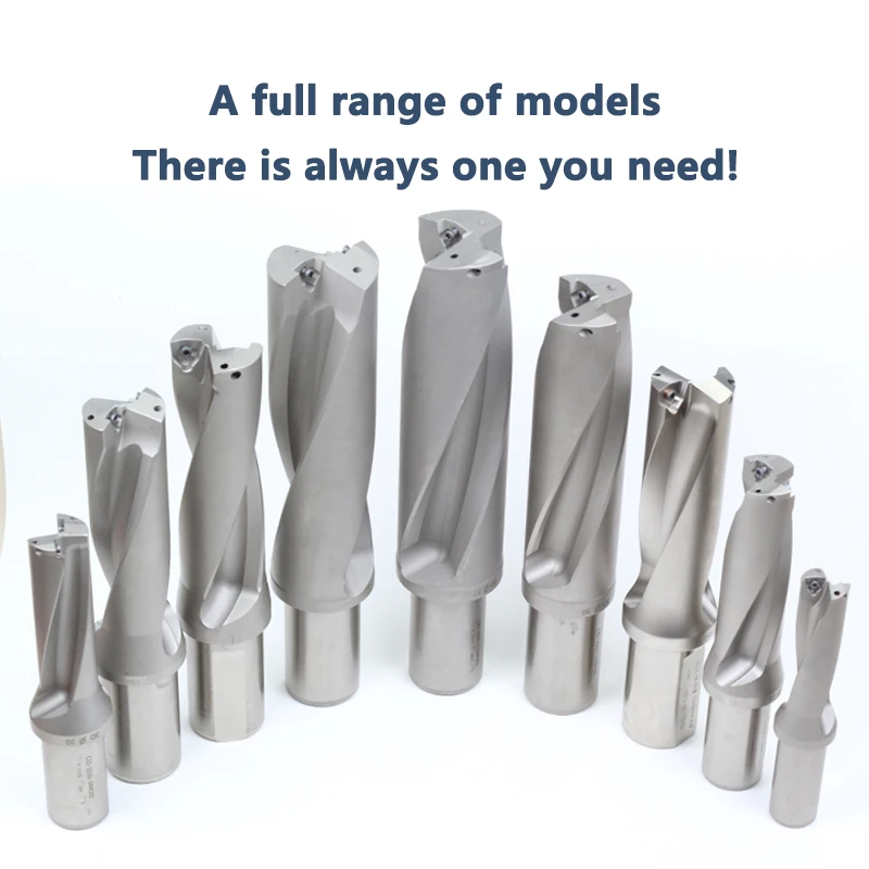 Сверло из нержавеющей стали с ЧПУ, Высококачественная твердосплавная индексируемая U-образная дрель для вставок Wcmx