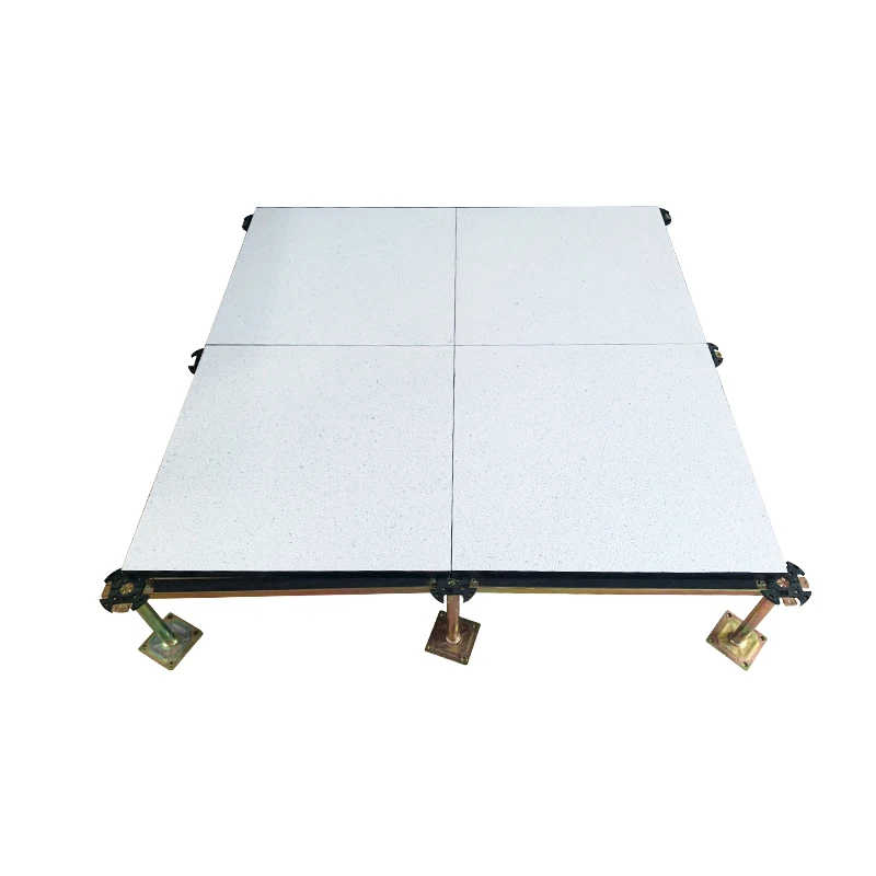 Best price anti-static floor panel raised floor with pvc covering