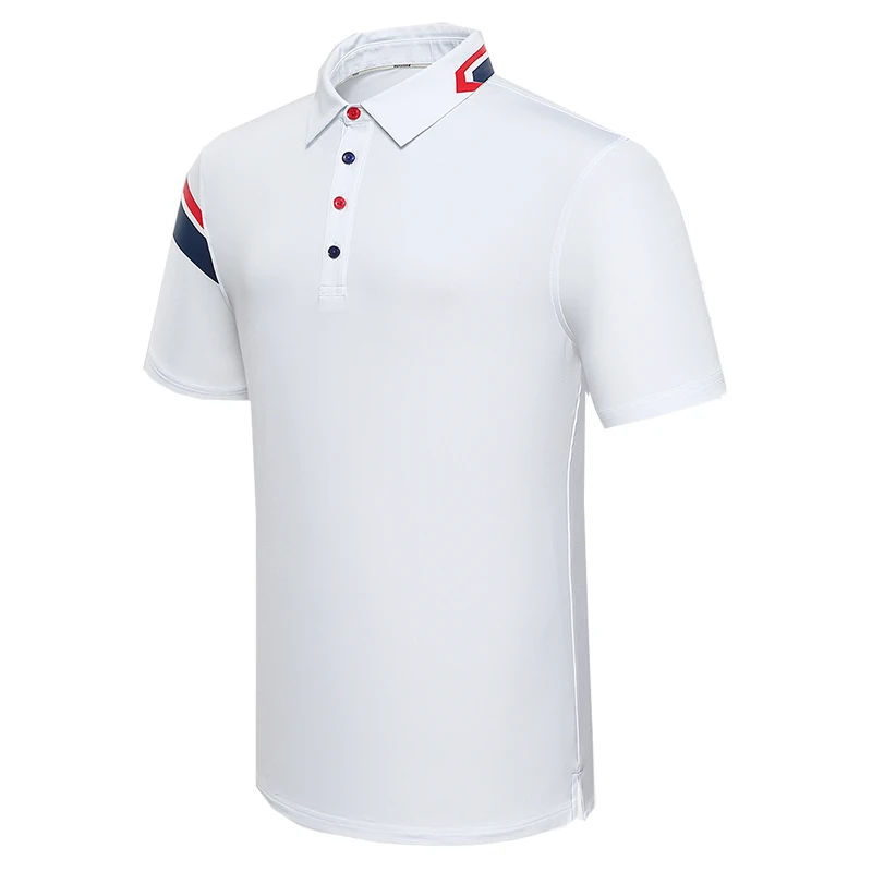 Polo Shirt Wholesale Men Clothes Short Sleeve Polo T-shirt Golf apparel Private Label Golf Polo
