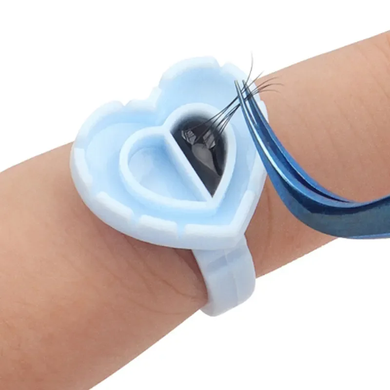 Disposable Microblading Pigment Cups Brow Rink ink Cup Holder Tattoo Eyebrow PMU Supplies Silicone Permanent Makeup Accessories