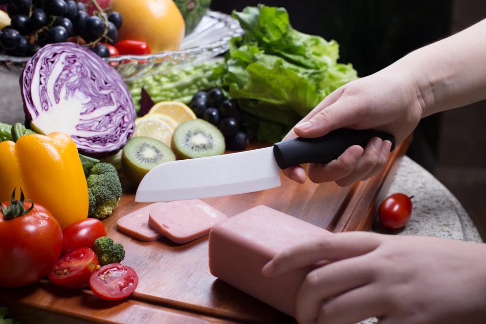 
Round Handle ABS OR PP Grip Ceramic Knife for Sale 