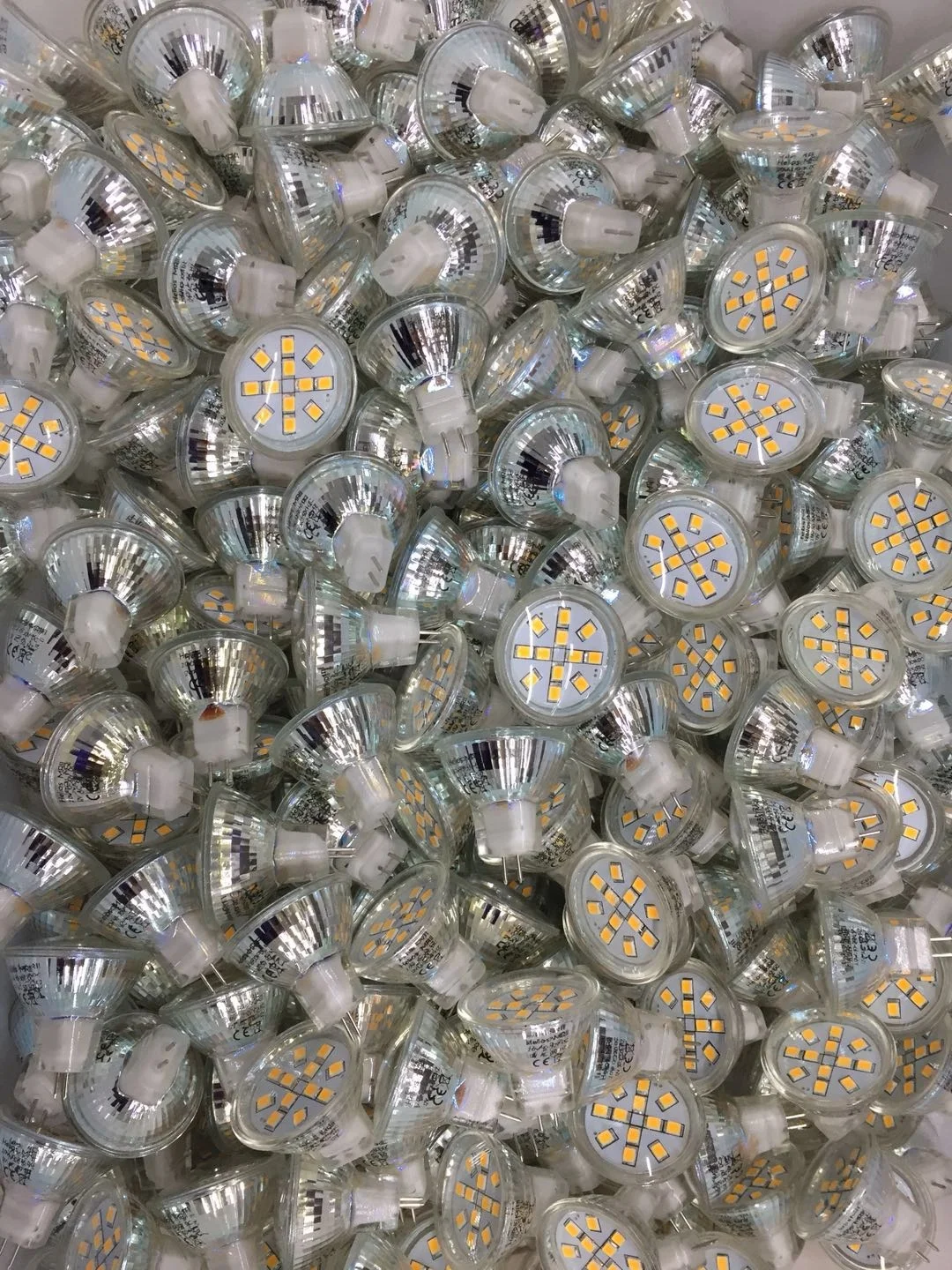 glass cover 80Ra 2.4w PMW dimmable 12v mr11 led