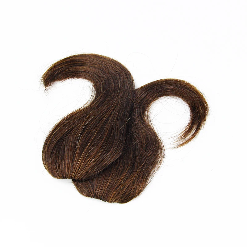 100% Human Hair Fringe Wigs Bang Wig Human Hair Curly Extension With Fringe