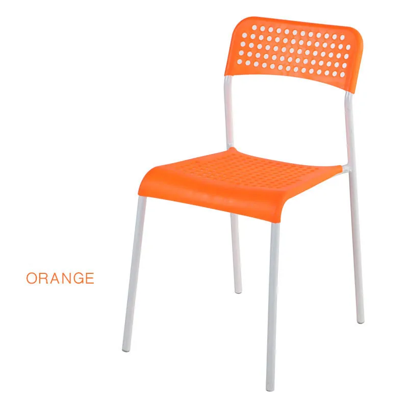 Hot Sale Strong Italian Supernatural Hole Back Commerical Polypropylene Stackable Chair Pp Chair Plastic Dining Chairs
