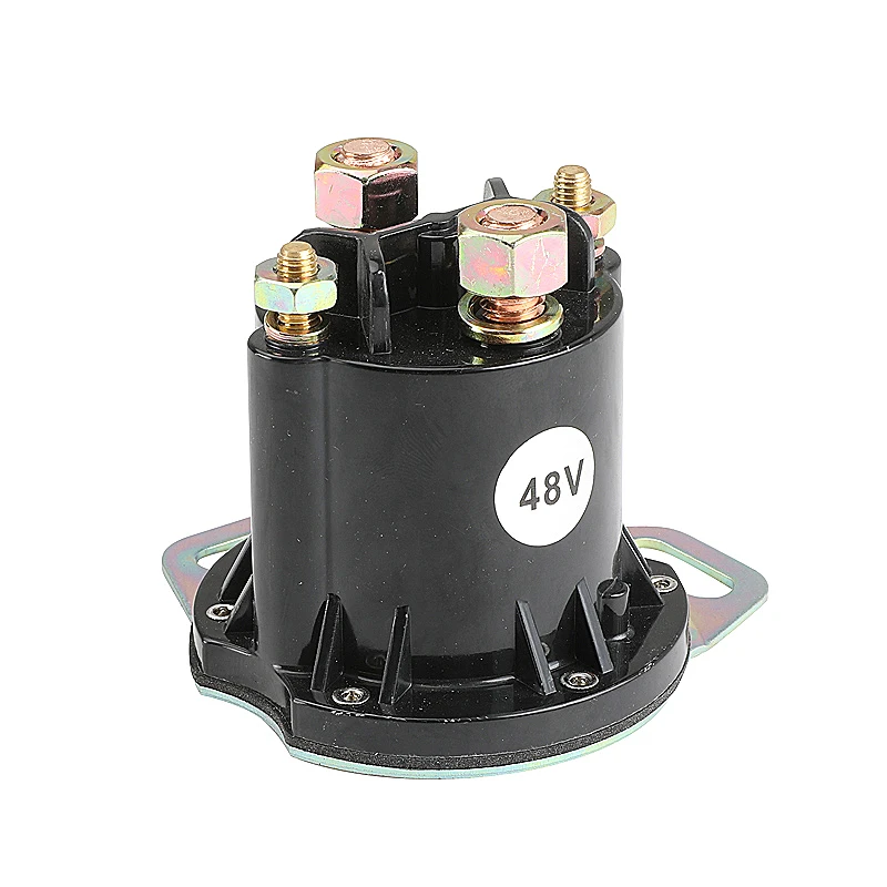 Golf Car Parts EZ-GO 48V 150A Flat Stand Heavy Duty Solenoid for 2008-UP RXV Electric  #649373