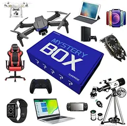 Halloween Sale 3C Electronics Lucky Mystery Boxes Novelty Gifts Party Toys May Receive Smart Watches Tablet PC Mobile Phones
