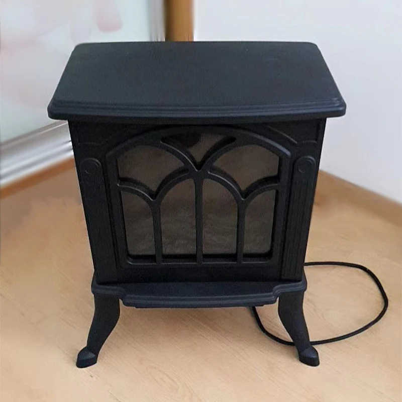 Household 3D Simulation Flame Heater Electric fireplace Fireplace quick-heatsmall winter electric heater