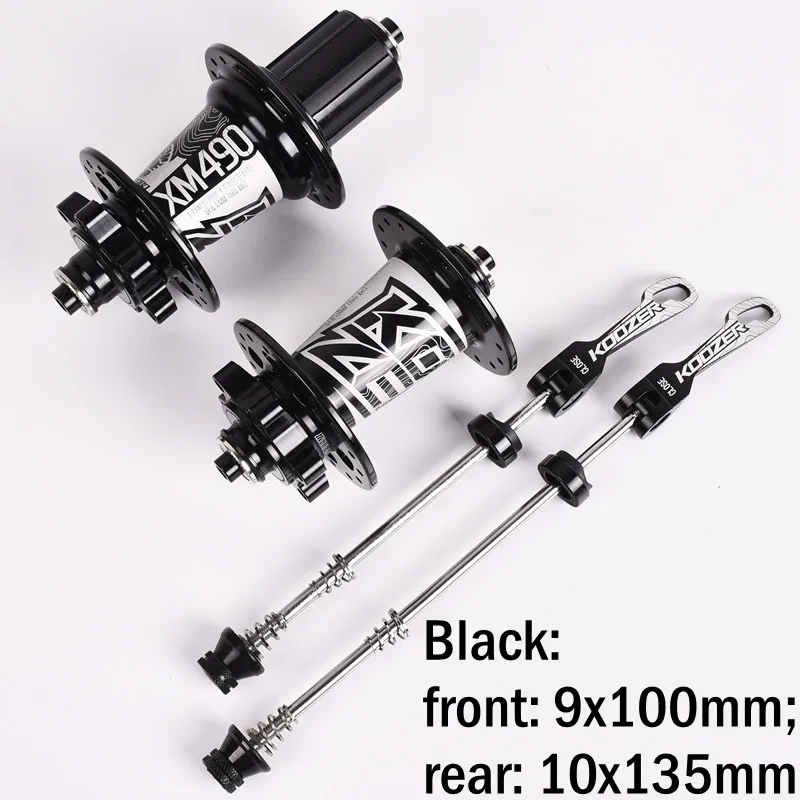 KOOZER XM490 Mountain bike hub 6 Pawls 72 Click 4 Bearings 32/36H HG XD MTB Bicycle hub