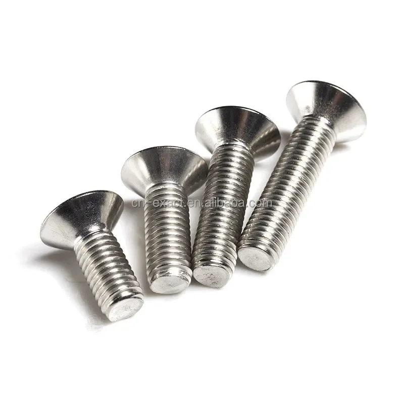 DIN 7991 Hex Drive Class 10.9 Black Oxide Finish Alloy Steel Flat Socket Screw Hexagon Socket Countersunk Head Cap Screw